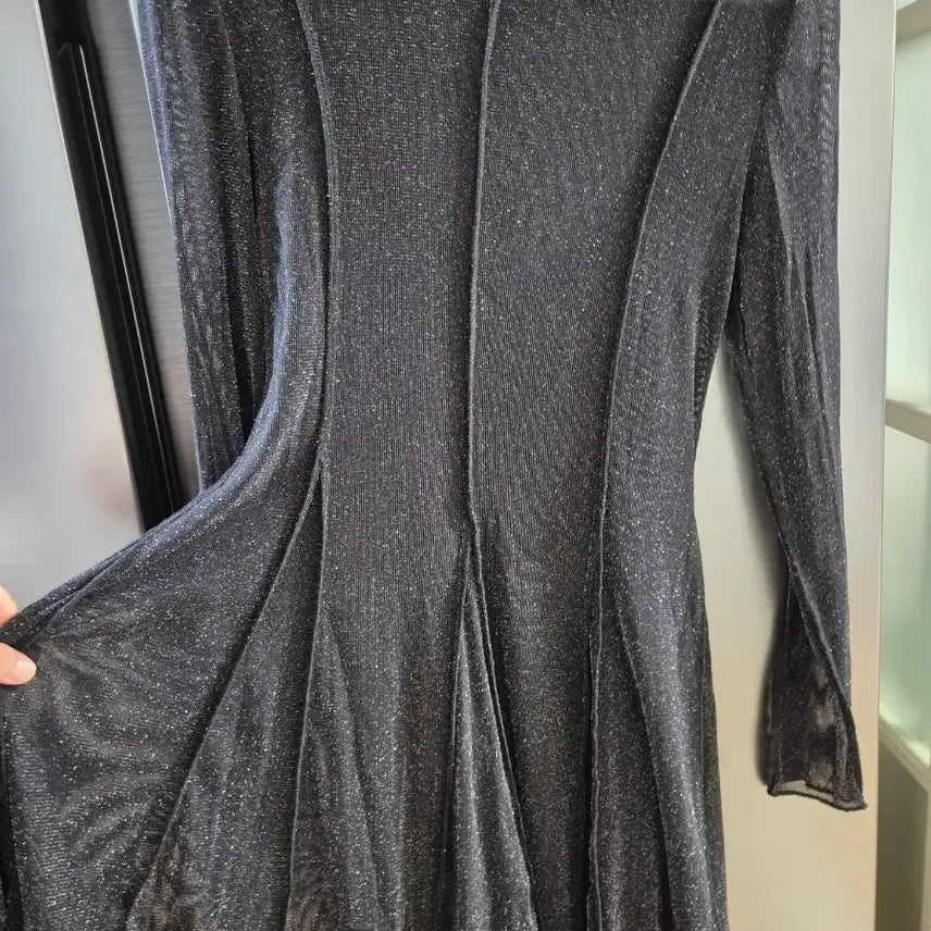 [BUNJANG] ZARA Glitter Mini Dress / [ZARA] 블링블링 글리터 미니 원피스 (신축성 최고)