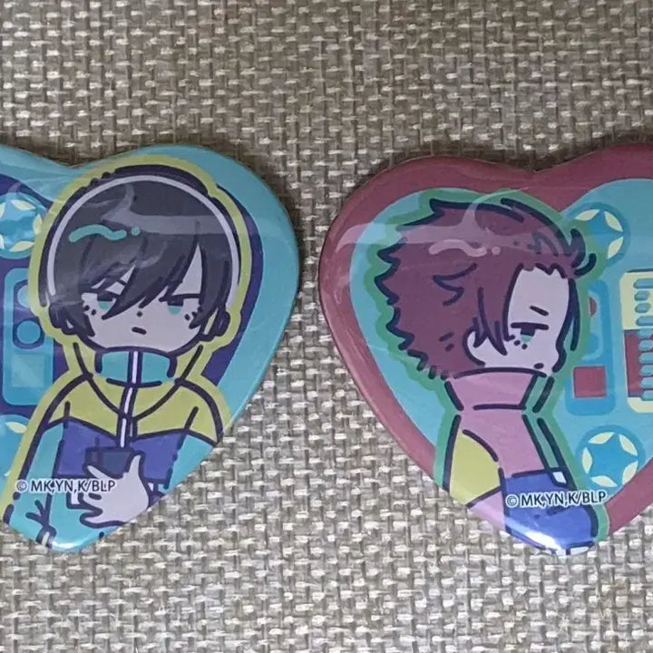 [BUNJANG] Blue Lock Rin Itoshi Heart Badge / 블루록 사에 린 벳지
