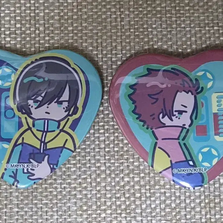 [BUNJANG] Blue Lock Rin Itoshi Heart Badge / 블루록 사에 린 벳지