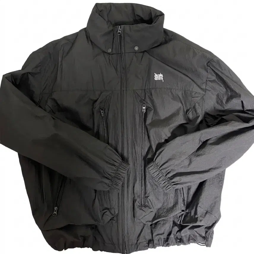 [BUNJANG] Brownbreath Windbreaker Jacket (Black, L) / 브라운브레스 바람막이 L