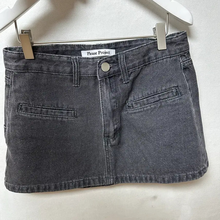 [BUNJANG] Please Project Black Skinny Jeans / Please Project 데님 팬츠 블랙진