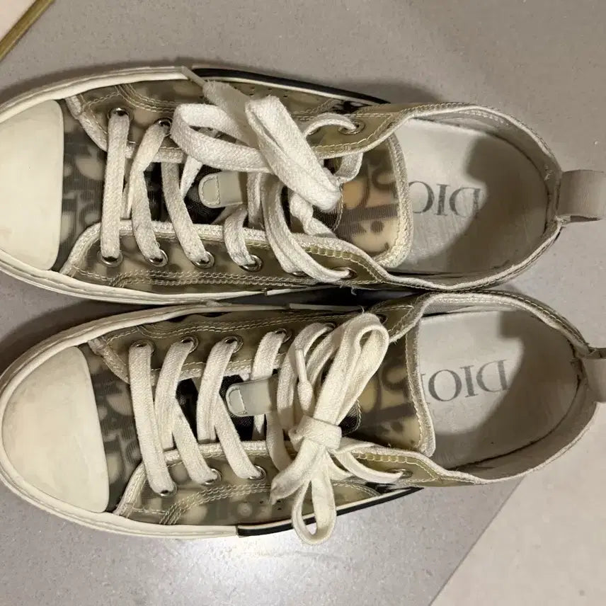 [BUNJANG] Dior Oblique Sneakers (Size 36) / 디올 오블리크 스니커즈 신발 36 (230-235)