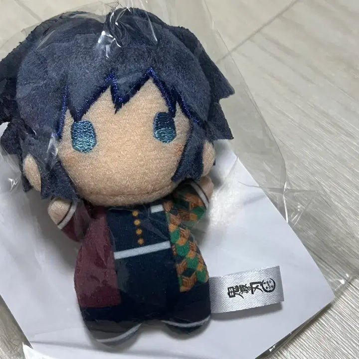 [BUNJANG] Kimetsu no Yaiba Giyuu Mini Plush Doll / 미개봉) 귀칼 기유 5cm 미니 인형