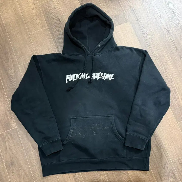 [BUNJANG] Fucking Awesome Hoodie Black / (L) 퍼킹어썸 후드 블랙