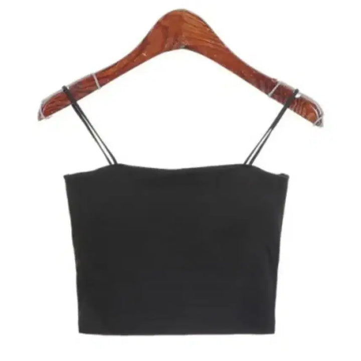 [BUNJANG] Black Crop Top / 새상품)블랙 끈나시 크롭탑 Free 사이즈
