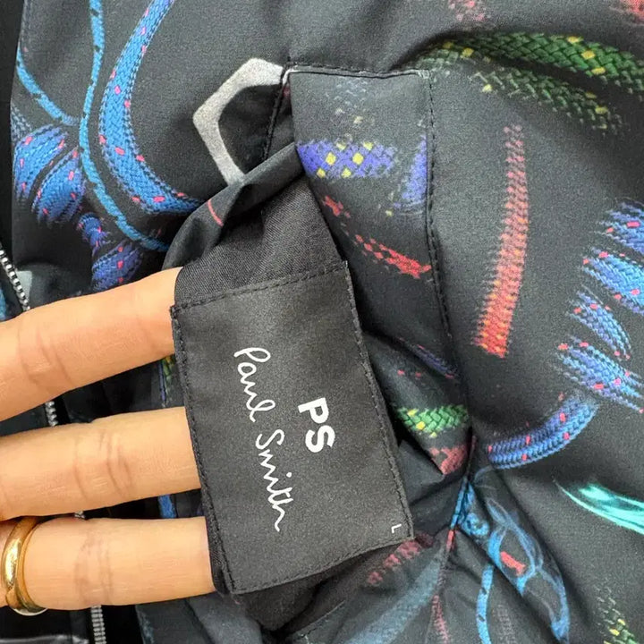 [BUNJANG] Paul Smith Pattern Reversible Bomber Jacket / 폴스미스 패턴 봄버 양면자켓L/100사이즈(정품)