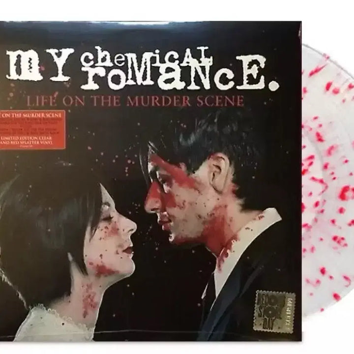 [BUNJANG] My Chemical Romance Life On The Murder Scene Clear Red Splatter LP / 마이케미컬로맨스 엠샬 LP 한정반