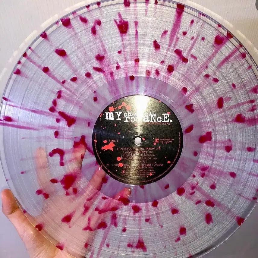 [BUNJANG] My Chemical Romance Life On The Murder Scene Clear Red Splatter LP / 마이케미컬로맨스 엠샬 LP 한정반