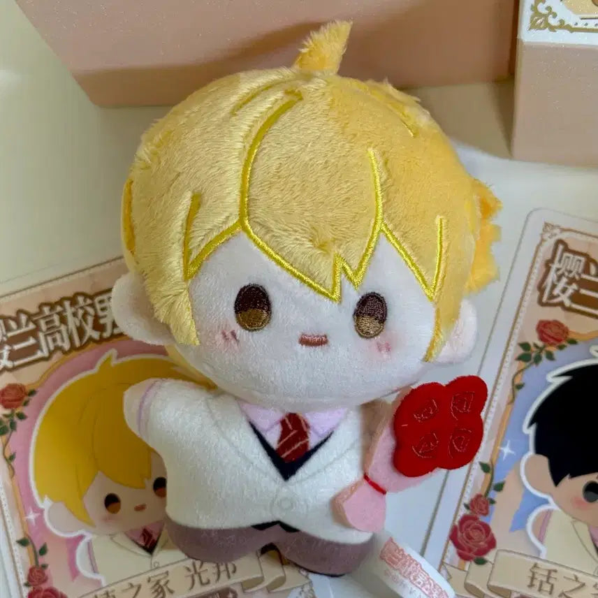 [BUNJANG] Ouran High School Host Club Honey &amp; Mori Plush Keyholder Set / 오란고교 꽃다발 누이 구루미 키홀더 (하니X모리 세트)