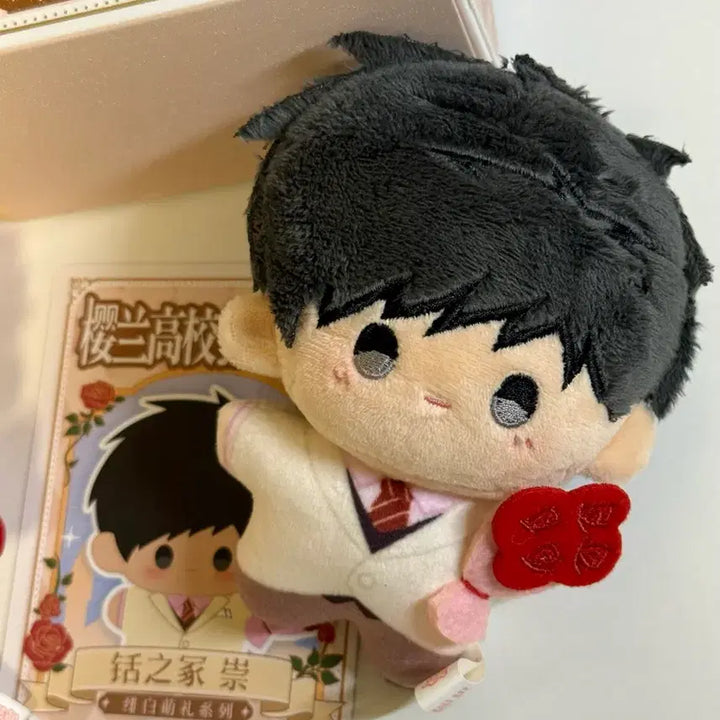 [BUNJANG] Ouran High School Host Club Honey &amp; Mori Plush Keyholder Set / 오란고교 꽃다발 누이 구루미 키홀더 (하니X모리 세트)