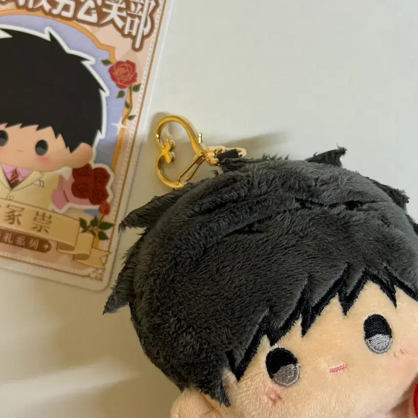 [BUNJANG] Ouran High School Host Club Honey &amp; Mori Plush Keyholder Set / 오란고교 꽃다발 누이 구루미 키홀더 (하니X모리 세트)