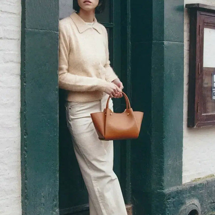 [BUNJANG] Dupois Sac Purete Clay Brown Handbag / 듀푸아 삭 퓌르테 클레이브라운