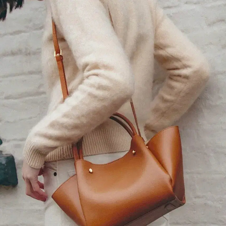 [BUNJANG] Dupois Sac Purete Clay Brown Handbag / 듀푸아 삭 퓌르테 클레이브라운