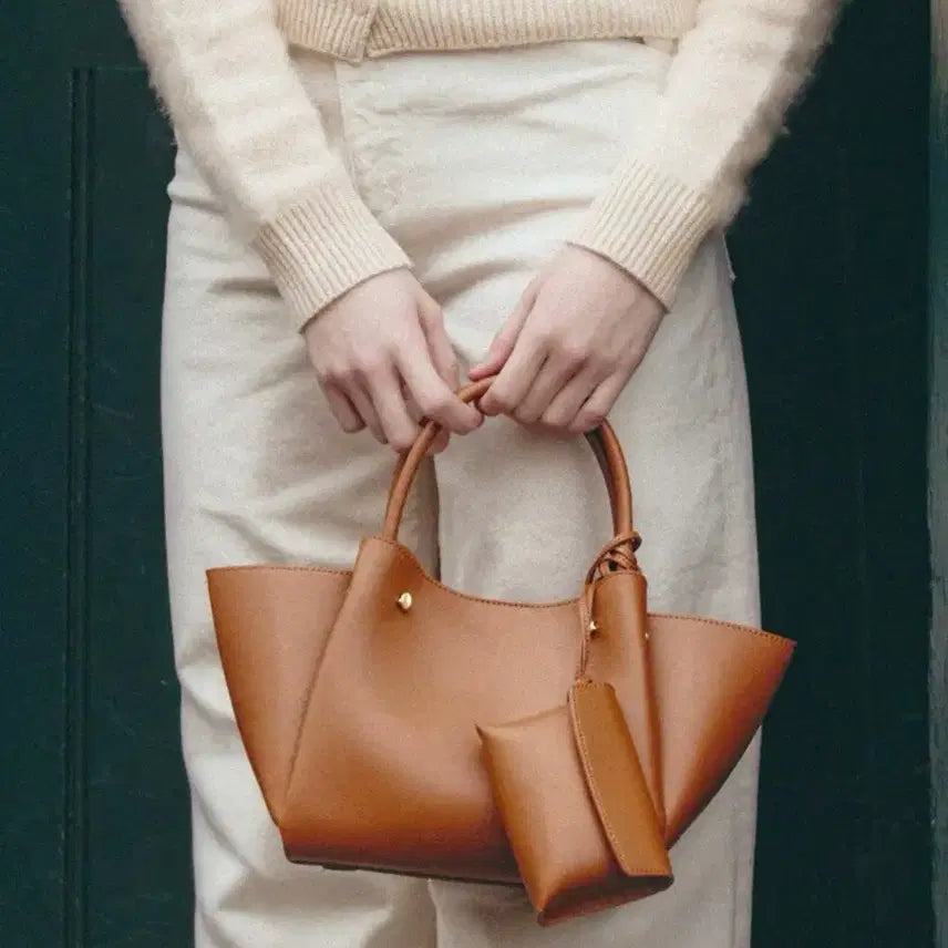 [BUNJANG] Dupois Sac Purete Clay Brown Handbag / 듀푸아 삭 퓌르테 클레이브라운