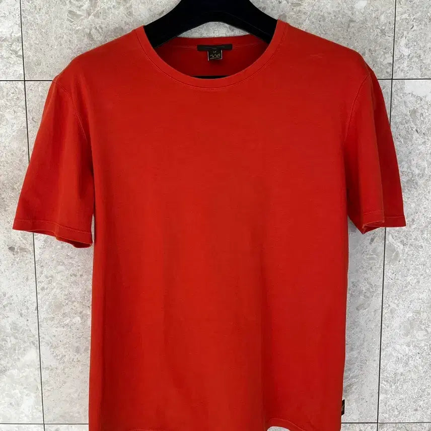 [BUNJANG] Louis Vuitton Orange Short Sleeve T-Shirt M / 루이비통 오렌지 반팔티 M 정품