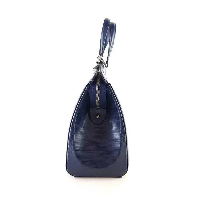 [BUNJANG] Louis Vuitton Epi Brea MM Navy Tote Bag / (무배)루이비통 에삐 브레아 MM 네이비