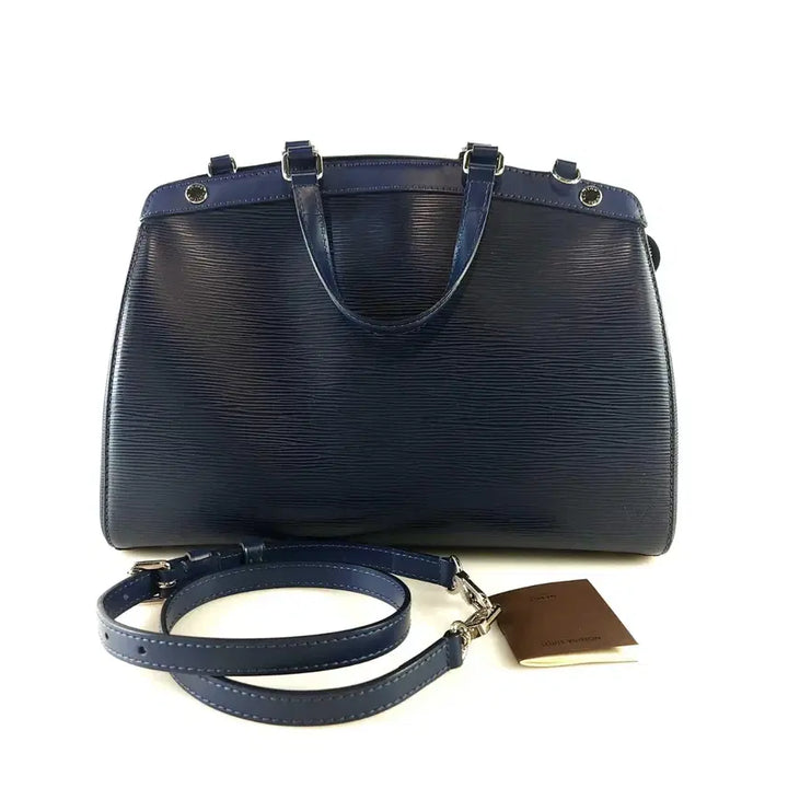 [BUNJANG] Louis Vuitton Epi Brea MM Navy Tote Bag / (무배)루이비통 에삐 브레아 MM 네이비