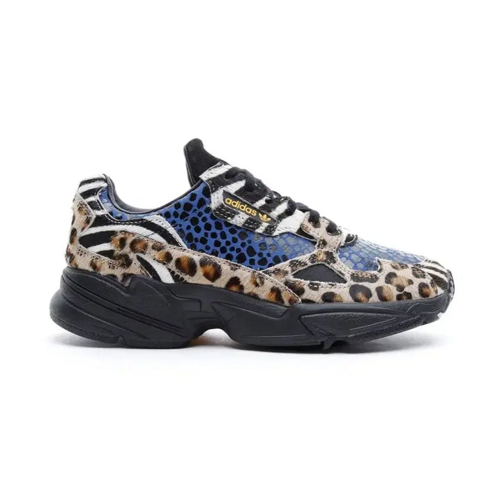 [BUNJANG] Adidas W Falcon Out Loud Leopard &amp; Zebra / 아디다스 W 팔콘 아웃 라우드 레오파드 및 지브라