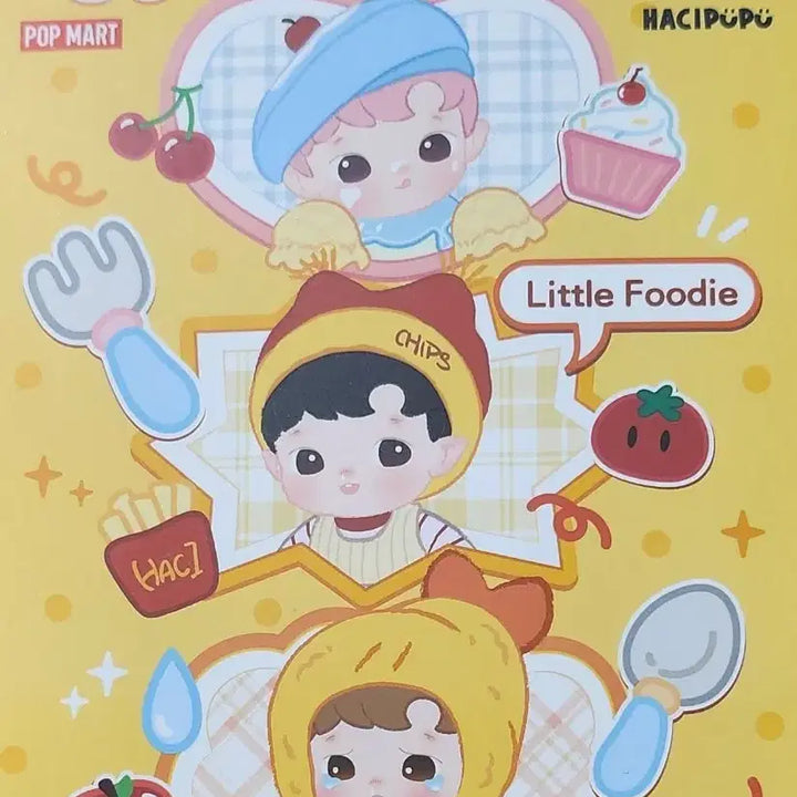 [BUNJANG] Pop Mart Hachi Pupu Little Gourmet BJD Doll / 원가이하 팝마트 하치푸푸 꼬마 미식가 BJD 인형