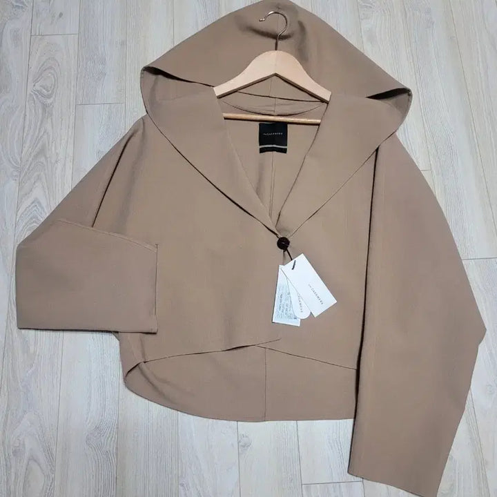 [SOLD OUT] [새상품] 더캐시미어 25 핸드메이드 후드 자켓 55 한섬 타임