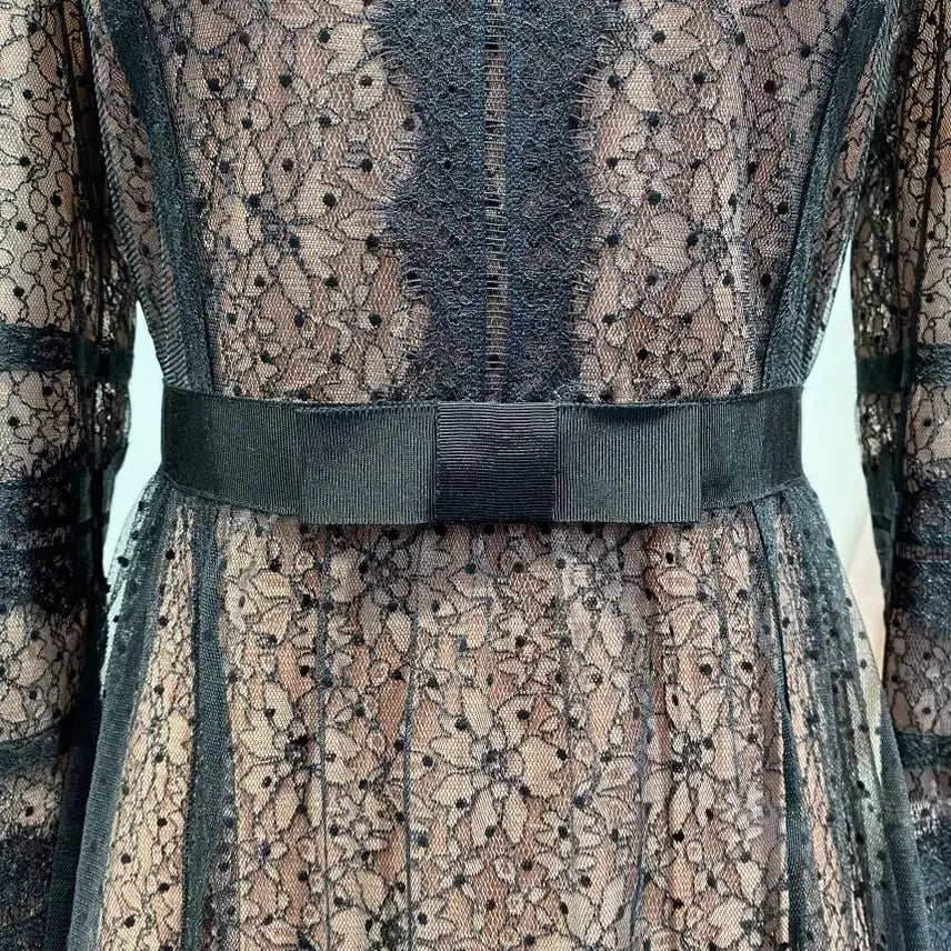 [BUNJANG] Renibon Lace Dress / (55사이즈)새상품/레니본 레이스 원피스