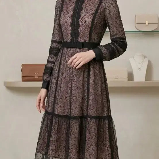 [BUNJANG] Renibon Lace Dress / (55사이즈)새상품/레니본 레이스 원피스