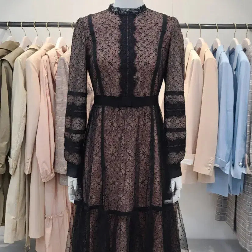 [BUNJANG] Renibon Lace Dress / (55사이즈)새상품/레니본 레이스 원피스