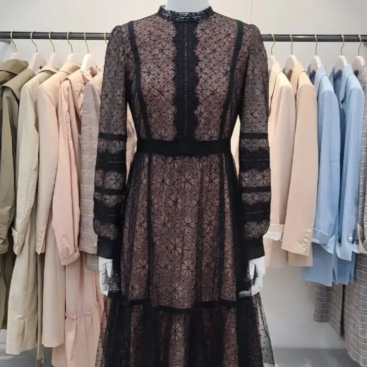 [BUNJANG] Renibon Lace Dress / (55사이즈)새상품/레니본 레이스 원피스