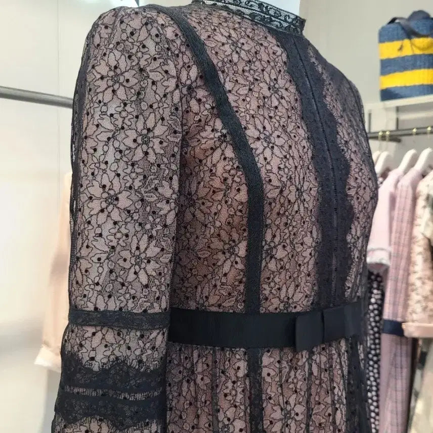 [BUNJANG] Renibon Lace Dress / (55사이즈)새상품/레니본 레이스 원피스