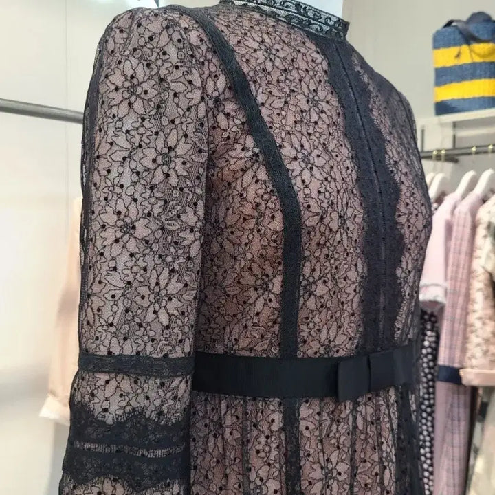 [BUNJANG] Renibon Lace Dress / (55사이즈)새상품/레니본 레이스 원피스