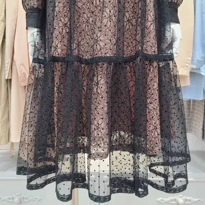 [BUNJANG] Renibon Lace Dress / (55사이즈)새상품/레니본 레이스 원피스