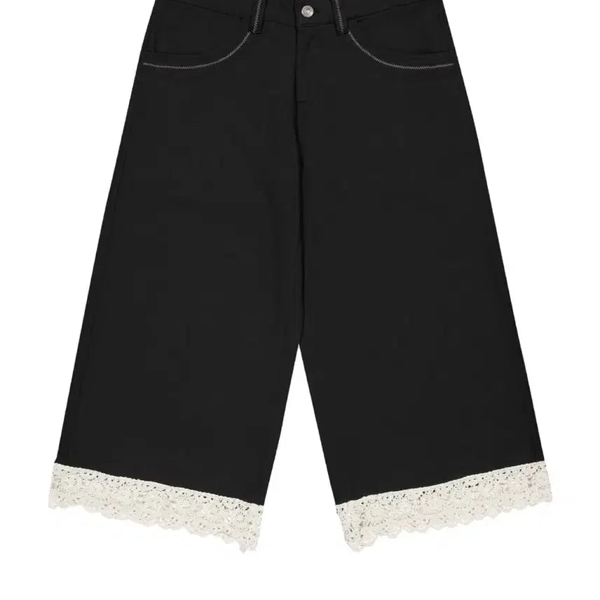 [SOLD OUT] 코이세이오 레이스 팬츠 2 블랙