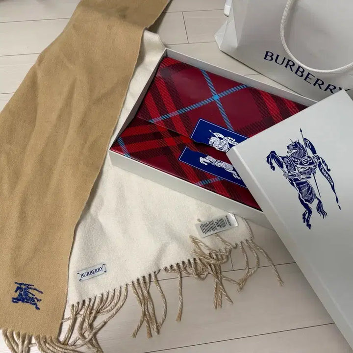 [BUNJANG] Burberry Cashmere Muffler / 버버리 목도리 (머플러/캐시미어)