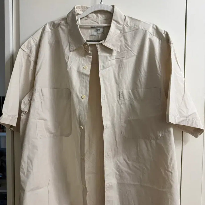 [SOLD OUT] 어나더오피스 포켓 셔츠 아이보리