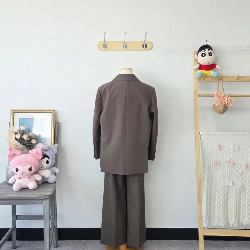 [BUNJANG] MORGAN Brown Simple Jacket / 빈티지 만원샵 MORGAN 브라운 심플 자켓