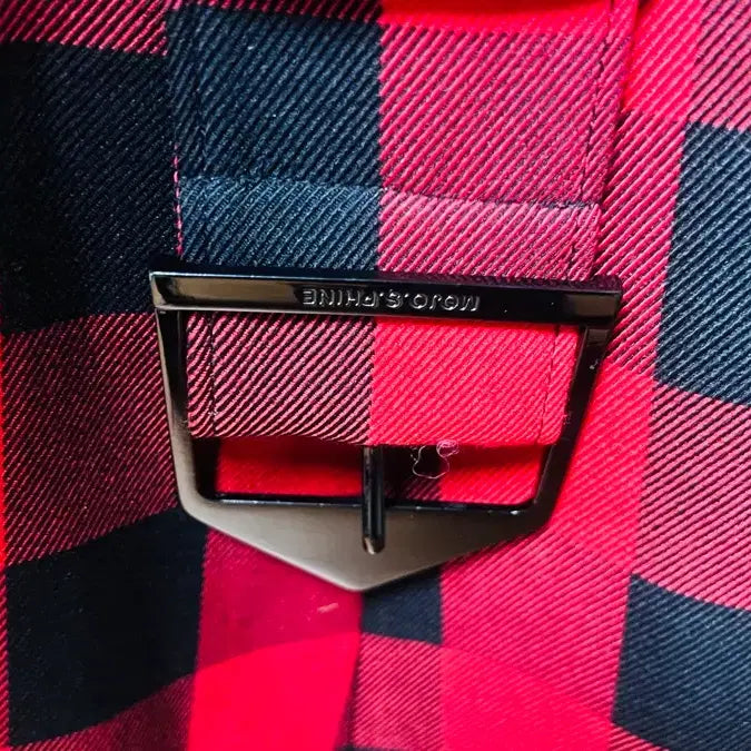 [BUNJANG] Mojo S.phine Checkered Trench Coat / 모조에스핀 트렌치코트