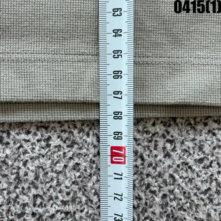 [BUNJANG] OLZEN Waffle Long Sleeve T-Shirt (Khaki) - 100 / 올젠 와플 긴팔 티셔츠 카키색 100