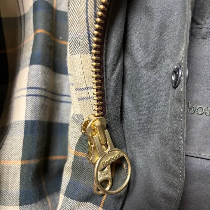 [BUNJANG] Barbour Beaufort Wax Jacket Sage Size 100 / 바버 뷰포트(BEAUFORT) 왁스 자켓 세이지 100사이즈