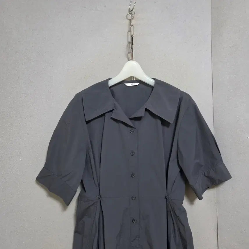 [BUNJANG] List Midi Dress / 리스트 바스락느낌소재 원피스 55  n4400