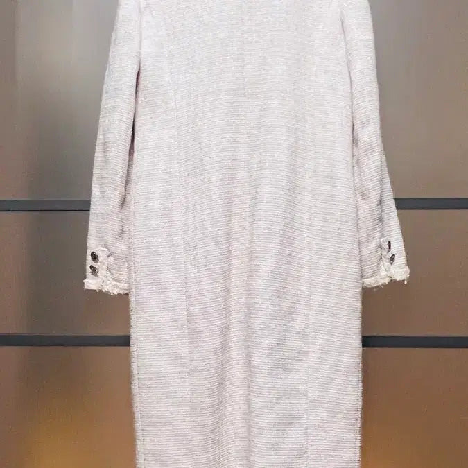 [BUNJANG] ZIGOT White Tweed Dress Coat / 지고트 원피스 (코트)