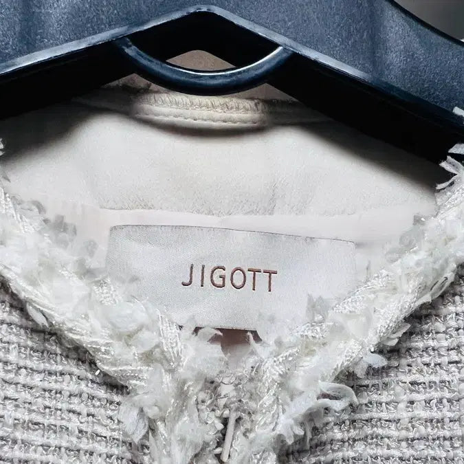 [BUNJANG] ZIGOT White Tweed Dress Coat / 지고트 원피스 (코트)