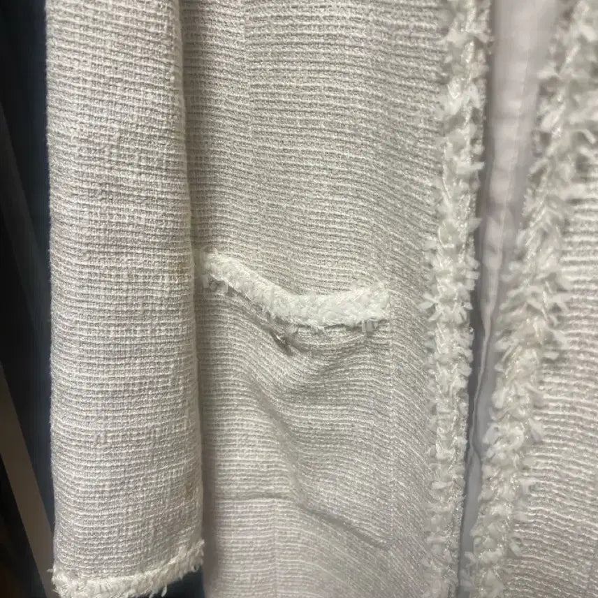 [BUNJANG] ZIGOT White Tweed Dress Coat / 지고트 원피스 (코트)