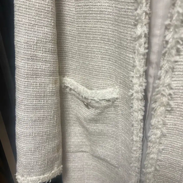[BUNJANG] ZIGOT White Tweed Dress Coat / 지고트 원피스 (코트)