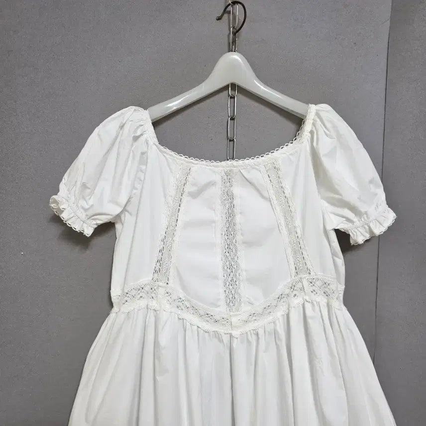 [SOLD OUT] 소녀스런 분위기 화이트 원피스 77  n4404