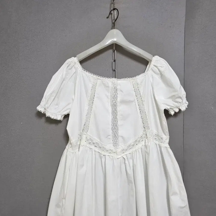 [SOLD OUT] 소녀스런 분위기 화이트 원피스 77  n4404