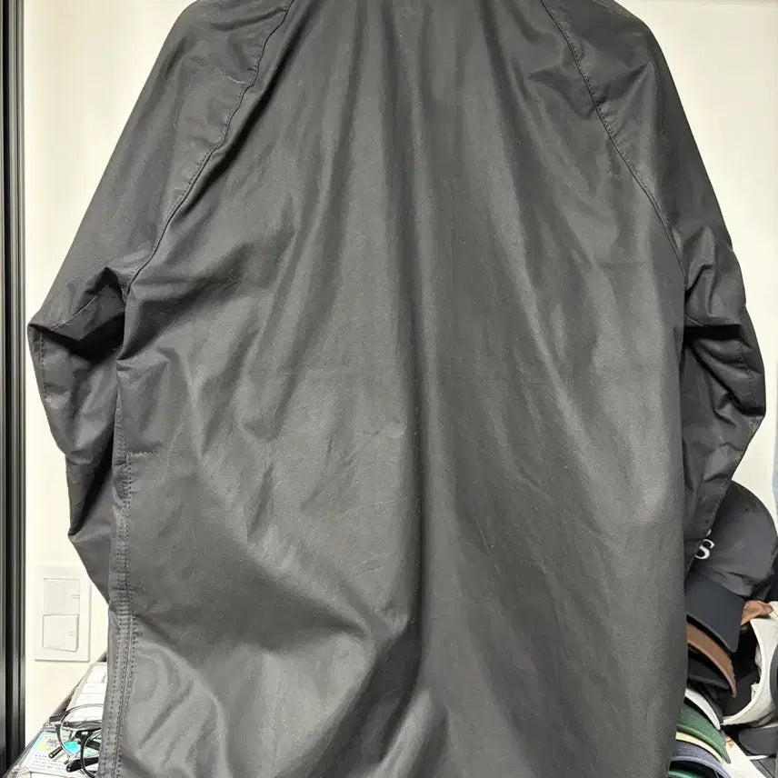 [BUNJANG] Barbour Beaufort Black Wax Jacket / 바버 뷰포트 블랙 100 영국제 정품 거의 새상품급 왁스자켓