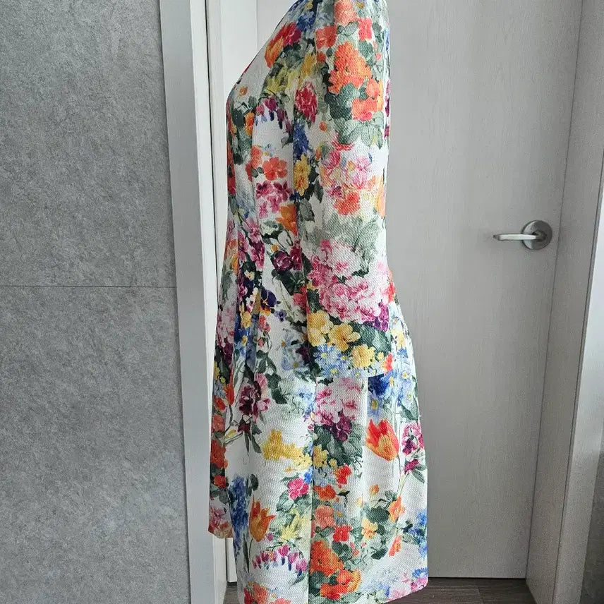 [BUNJANG] Floral Pattern Midi Dress / 플라워 패턴  원피스