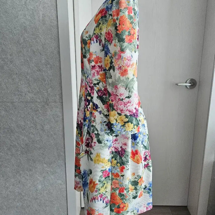 [BUNJANG] Floral Pattern Midi Dress / 플라워 패턴  원피스