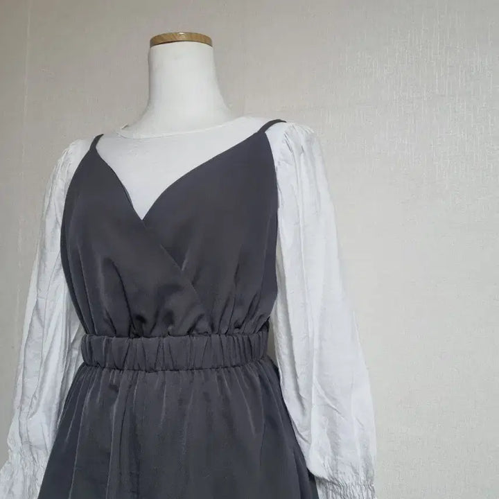 [BUNJANG] Layered Bustier Jumpsuit / 레이어드 뷔스티에 점프수트(블라우스별도구매)