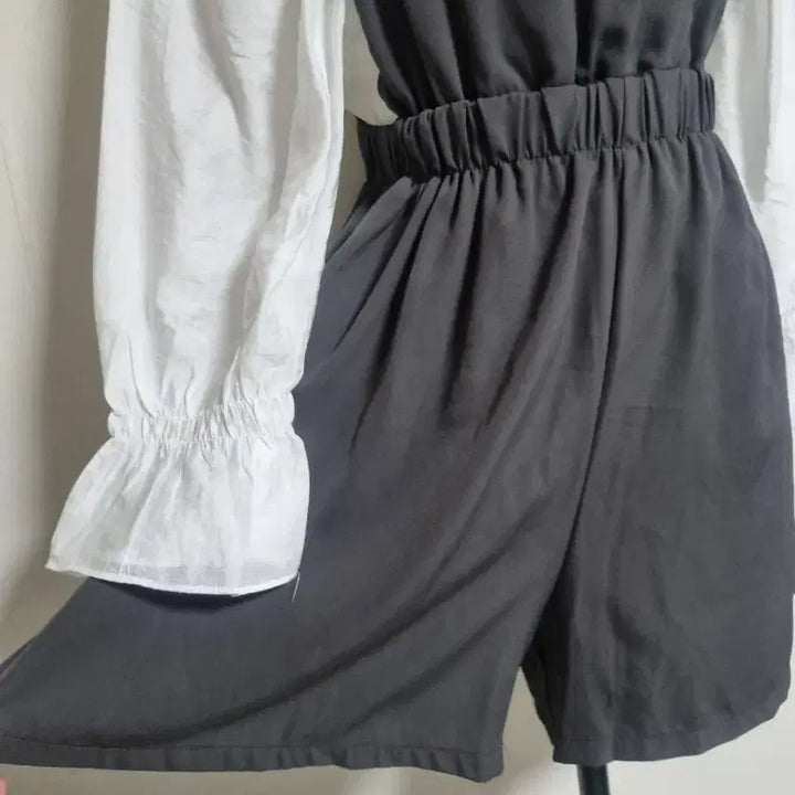 [BUNJANG] Layered Bustier Jumpsuit / 레이어드 뷔스티에 점프수트(블라우스별도구매)
